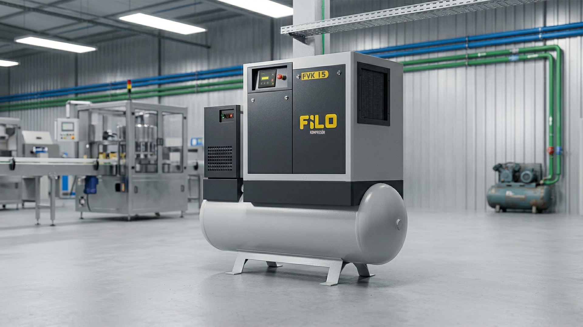 Vidalı Kompresör Nedir? İşletmeler İçin Verimli Tercih Rehberi