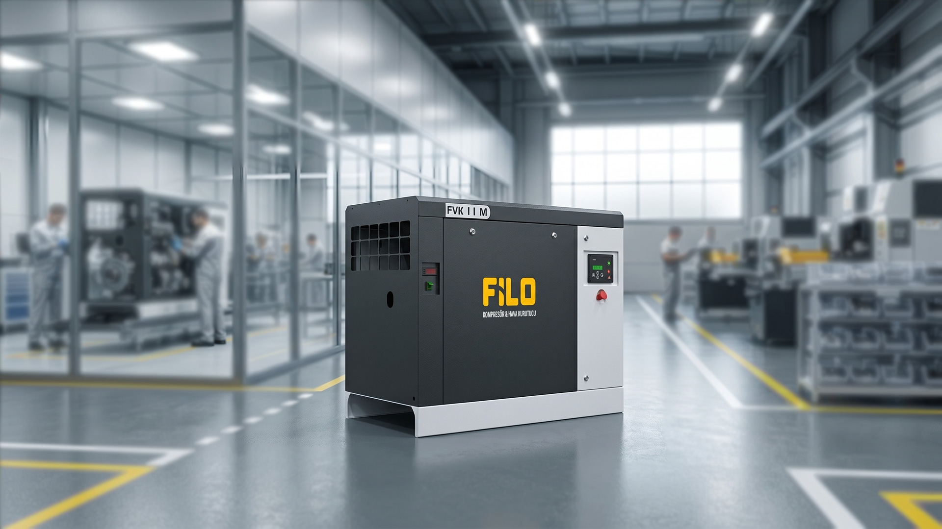 Vidalı Kompresör İmalatında Yerli Üretimin Gücü - Filo Kompresör ve Hava Kurutucu